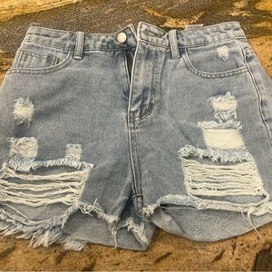Girls denim shorts